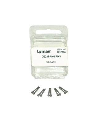 Lyman Decapping Pins Steel 10 Count 7837786 for sale online 