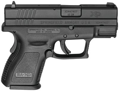 XD Sub-Compact .40 S&W 3.1 Inch Barrel Black Melonite Finish 12 Round With Essentials Package