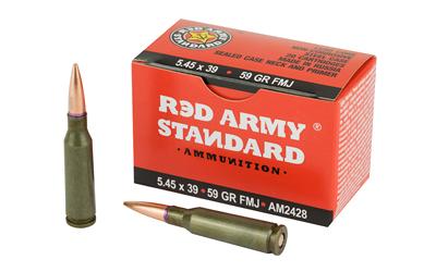 Red Army Standard, 5.45X39, 59 Grain, Full Metal Jacket, 50 Round Box AM2428