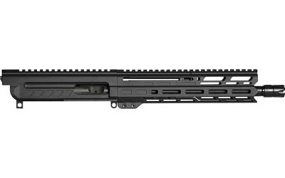 DISSENT, Complete Upper Receiver, 9MM, 10.5" Threaded Barrel, 1/2x28, CMMG Zeroed Linear Compensator, Cerakote Finish, Armor Black, M-LOK Free Float Handguard, Fits AR-15 w/CMMG 9AR Conversion Magazines and CMMG MKGs/MK17 Lower Receivers, Includes 1913 P