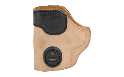 Scout 3.0, Strongside/Crossdraw, Inside Waistband Holster, Ambidextrous, Fits S&W M&P Shield 9/40/2.0 9/40, Taurus 709 Slim, Mossberg MC1SC, Black Leather S2-652B