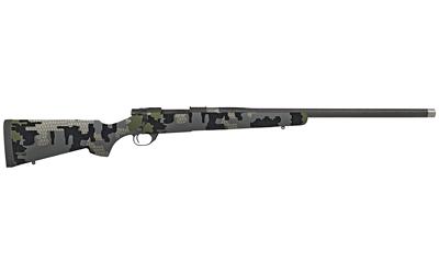 HS Precision KUIU, Bolt Action Rifle, 6.5 PRC, KUIU VERDE Camo, Cerakote Tactical Gray, 24" Threaded Barrel, Synthetic Stock, 3 Position Safety, Right Hand, 5Rd HSCF65PRCVER