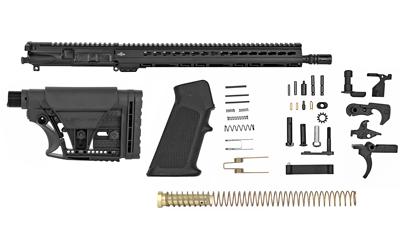 Complete 16" Lightweight AR-15 Carbine Kit, 15" Keymod Palm Handguard, MBA-3 Adjustable Carbine Buttstock Assembly, Complete Lower Parts Kit, 1:9 Twist, (Kit Does Not Include Lower Receiver) RKL-16-3
