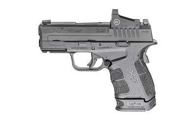 XD-S Mod.2, OSP, Striker Fired, Semi-automatic, Polymer Frame Pistol, Sub Compact, 45 ACP, 3.3" Barrel, Melonite Finish, Black, White Dot Front Sight, Serrated Rear Sight, Crimson Trace CTS-1500 Red Dot, 5 Magazines, Range Bag XDSG93345BCTGU22