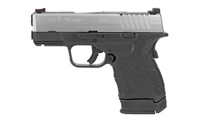XDS, Mod 2 with Grip Zone, 45 ACP, 3.3" Barrel, Polymer Frame, Stainless Finish, Fiber Optic Sight, 6Rd, 2 Magazines XDSG93345S