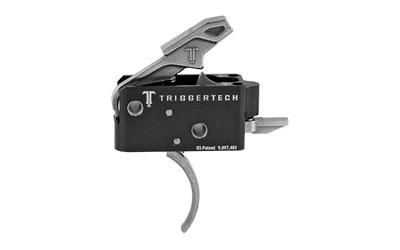 Trigger, 3.5LB Pull Weight, Fits AR-15, Competitive Curved Trigger, Two Stage, Stainless Finish, Includes Installation Tools, Instruction Book, & TriggerTech Patch AR0-TBS-33-NNC