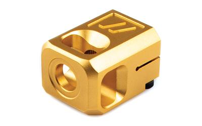 Pro Comp V2, Compensator, 9MM, 1/2-28 Threads, Gold Finish COMP-PRO-G