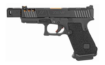 Z19 Gen 3, Semi-automatic Pistol, 9MM, 4.01" Barrel, Polymer Frame, Black Finish, 15Rd, 2 Magazines, Zev Spartan Slide, Zev Pro Compensator, Zev Bronze Barrel, Zev Trigger GUN-3G-Z19-SPART-RMR-COMP-DLC