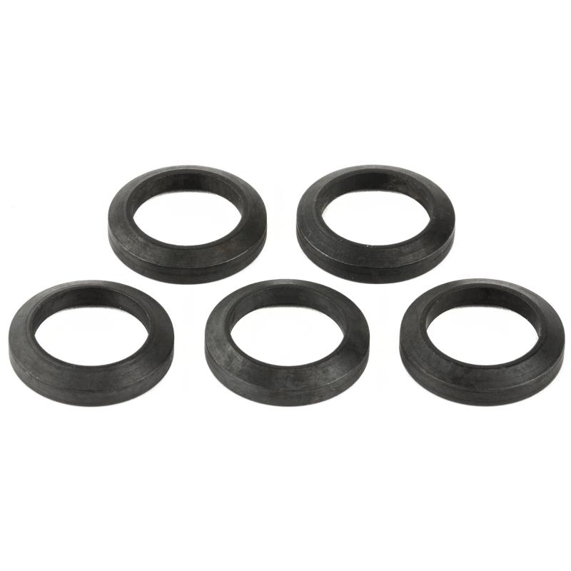 AR-15 Crush Waser 5 Pack, Fits Over 1/2"-28 Threads, Black Oxide Finish A.5.10.2253