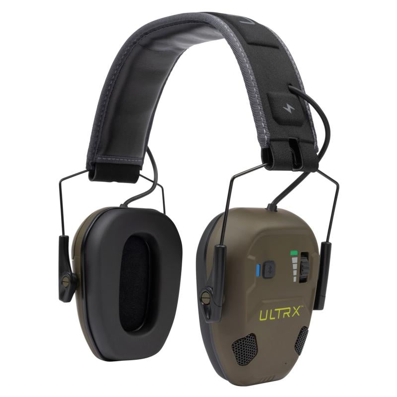 ULTRX Bionic Fuse Ion, Bluetooth Electronic Earmuff, Olive 4170