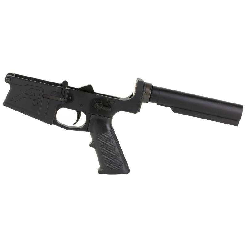 M5, Complete Lower Receiver, Semi-automatic, 308 Winchester/762NATO, Anodized Finish, Black, A2 Grip, Carbine Length Buffer Tube, No Stock APAR308214