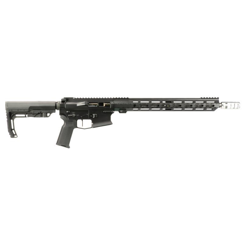 Elite LTR, Semi-Automatic Rifle, AR, 223 Wylde, 16" Proof Research Carbon Fiber Barrel, Superlative Arms Adjustable Gas Block, Elite Series Muzzle Brake, 15" Lightweight Handguard, Cerakote Finish, Black, Magpul MOE-K2 Grip, Mission First Tactical Stock,