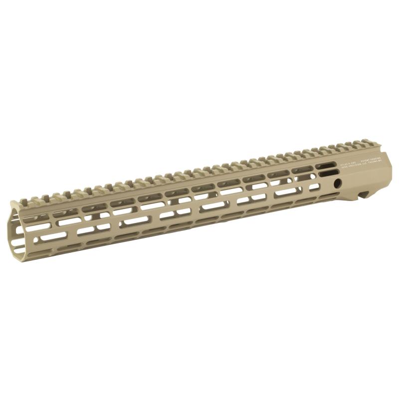 Atlas R-One, M-LOK, Handguard, Anodized Finish, Flat Dark Earth, 15", Fits AR15 Rifles APRA500715A
