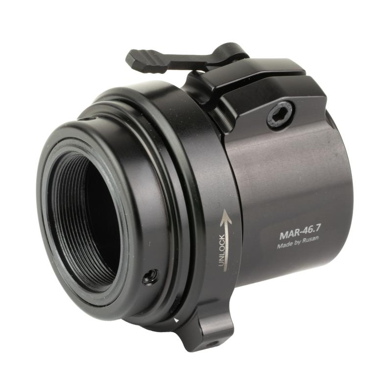 TICO Scope Mounting System, 40mm Objective, 46.7mm Clamp, Matte Finish, Black ACCOSMS40467