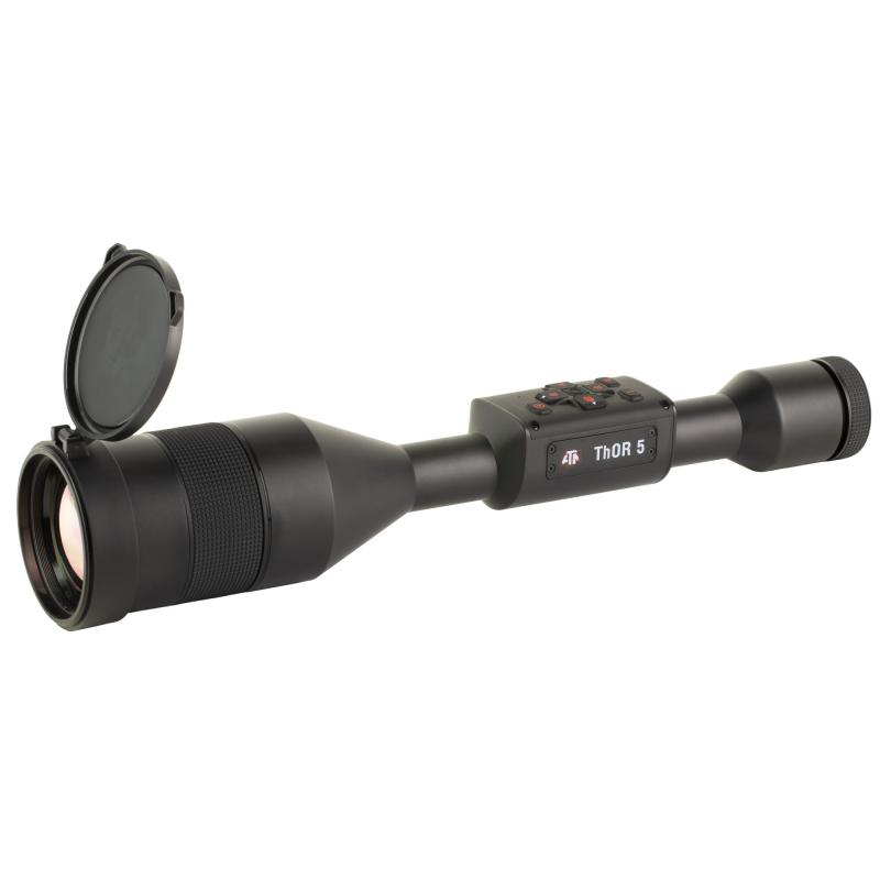 THOR 5, Thermal Rifle Scope, 5-40X75MM, 30MM Main Tube, 640x480 Sensor Resolution, Multiple Reticles , Matte Finish, Black TIWST5675A