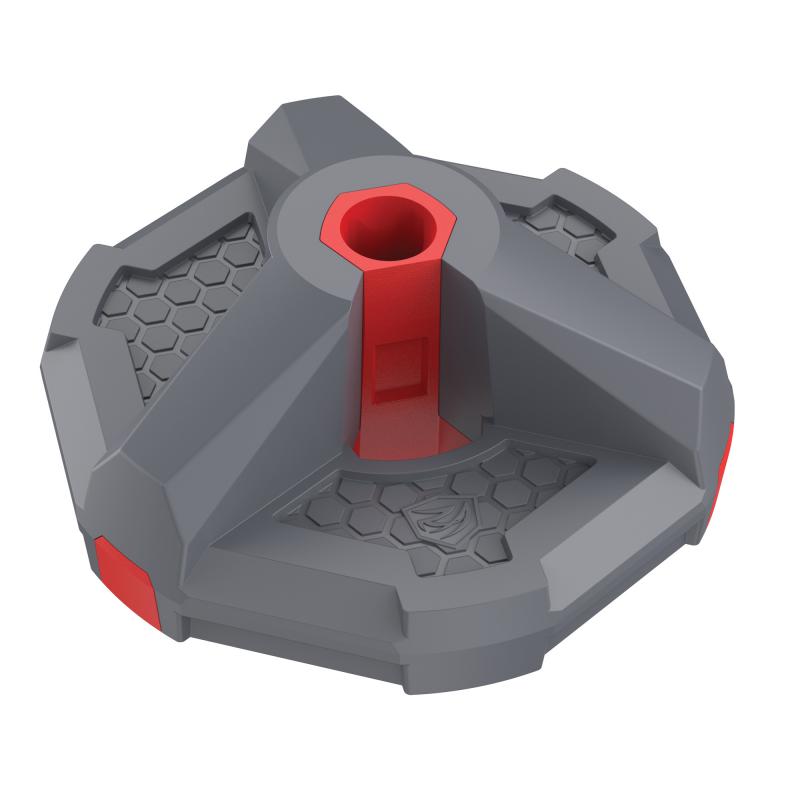 Smart-Assist Magnetic Mount, Compatible with Real Avid Smart Assist Tools, Matte Finish, Gray and Red AVSAMM