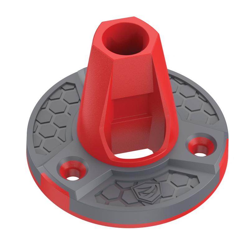 Smart-Assist Surface Mount, 3 Pack, Compatible with Real Avid Smart Assist Tools, Matte Finish, Gray and Red AVSASDM