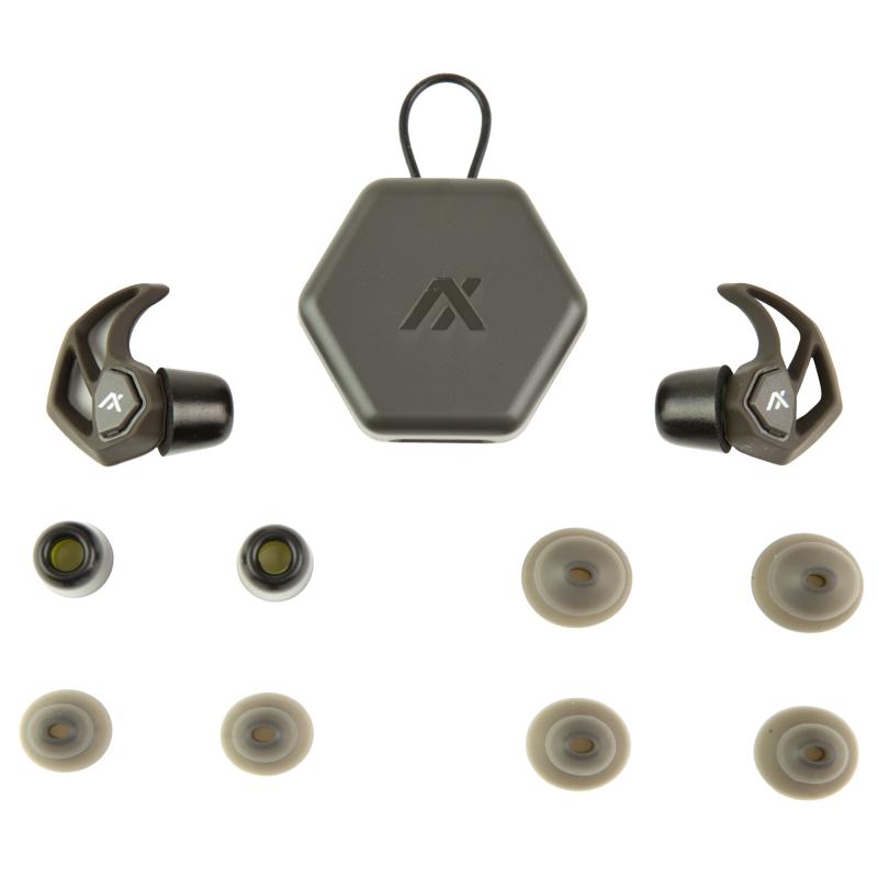 X30i, Earplugs, Black, Includes (3) Silicon Tips, (2) Foam Tips and Pocket Carry Case X30I-BLACK