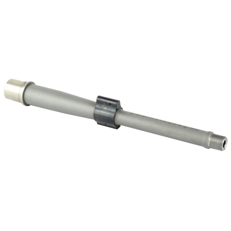 Premium Series, Hanson Profile Barrel, 300 Blackout, 10.3", Pistol Length Gas System, 1:7 Twist, 5/8X24 Threads, 416R Stainless Steel, Bead Blasted Finish, Black, Low Profile Gas Block Included BABL300007P