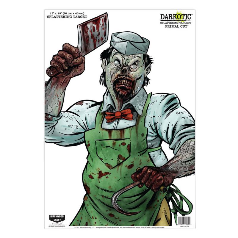 Darkotic Splattering Targets 12x18 Inches Primal Cut 8 Per Pack Shrink Wrapped
