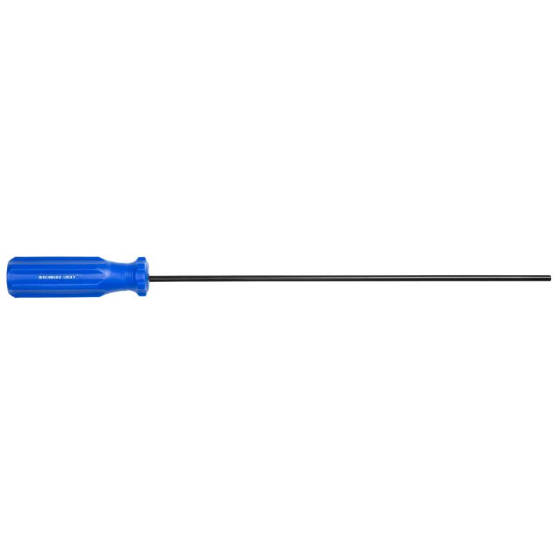 Coated Synthetic Steel 12" Handgun Cleaning Rod, Fits 22 to 45 Calibers (5.56-11.43), Free Floating Handle 41409