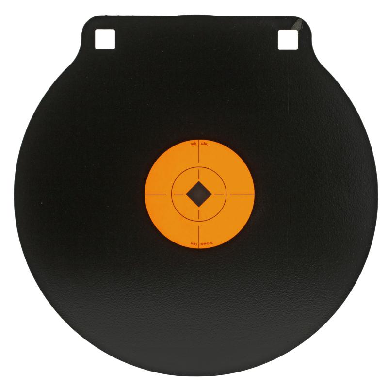 World of Targets, 10"Gong Two Hole Target, 3/8", AR500, Includes 3" Target Spot, Steel 47615