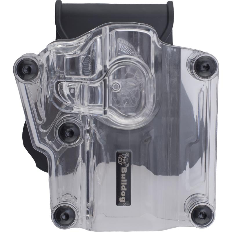 Max Multi-Fit Paddle Holster, Polymer, Clear, Fits Most Full Size Pistols, Right Hand MX-002