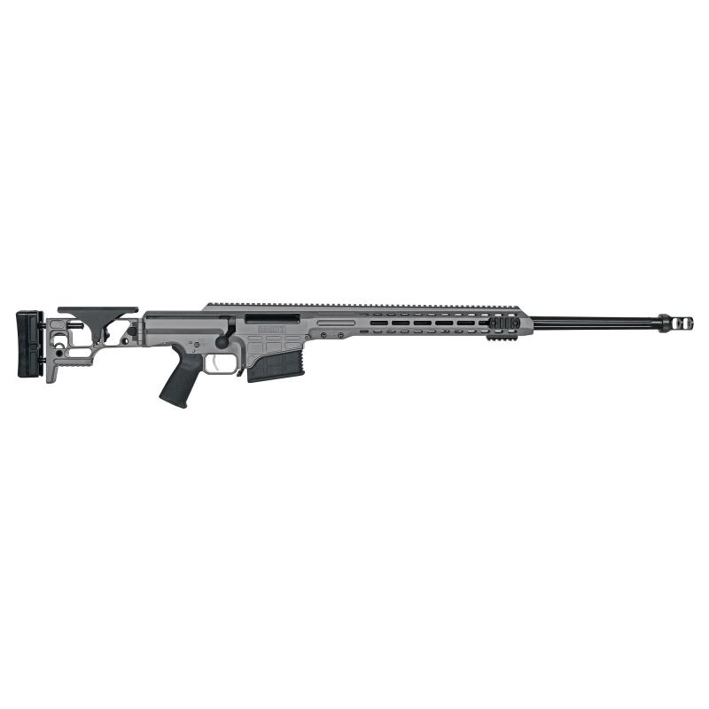 MRAD, Bolt, Rifle, 6.5 Creedmoor, 24", Gray, Fluted, 10Rd, Cerakote, Folding 18498