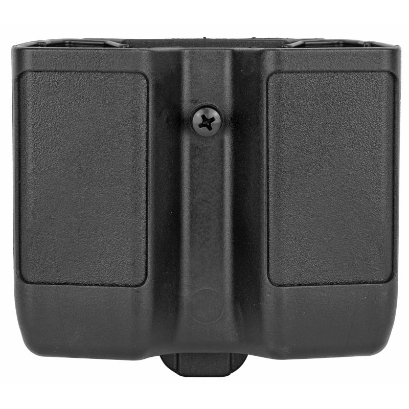 Double Mag Case for Double Stack Magazines 9mm/.40/.45 Matte Finish Black