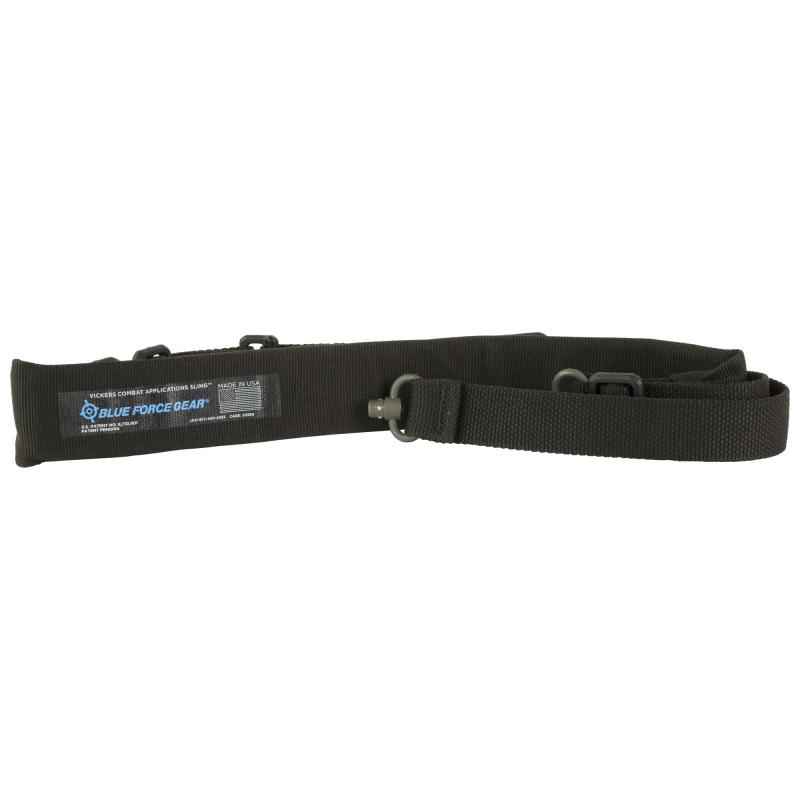 Vickers Push Button Sling 2 Point Black | Push Button, Padded, Plastic Hardware