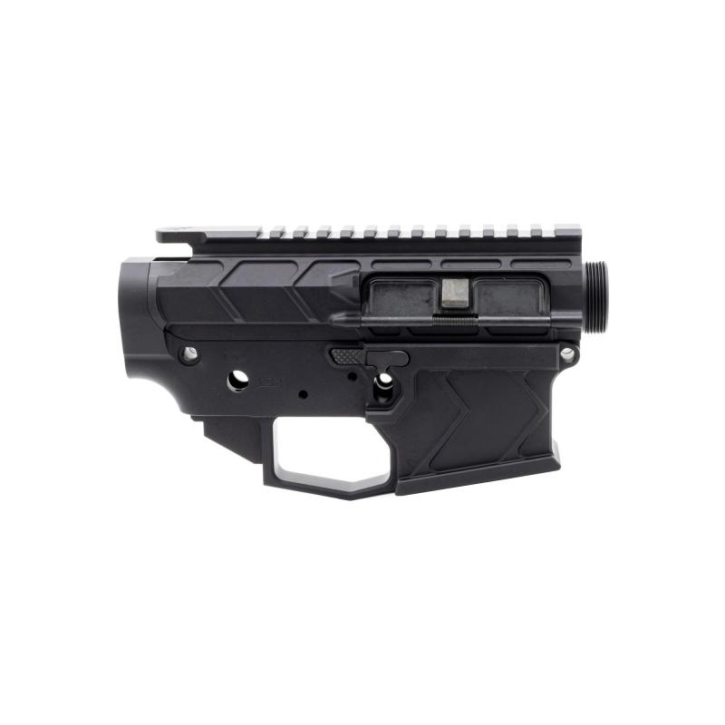 Stripped Upper/Lower Receiver Set, 223 Remington/556 NATO, Ambidextrous, Anodized Finish, Black BP-ULR-1
