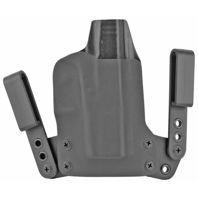 Mini Wing IWB Holster, Fits Glock 43X, Right Hand, Black Kydex, 15 Degree Cant 115947