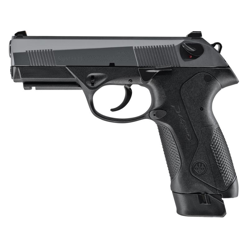 PX4 G-SD, Double Action/Single Action, Semi-automatic, Metal Frame Pistol, Full Size, 9MM, 4" Barrel, Matte Finish, Black, Fiber Optic Front Sight, 10 Rounds, 3 Magazines JXF9G10SD