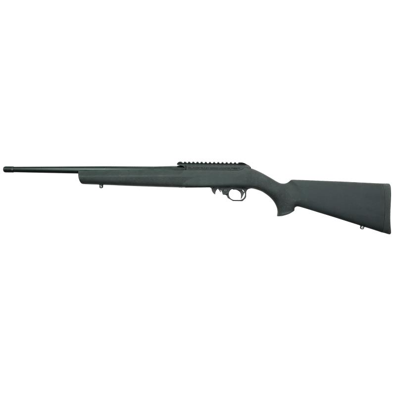 Sportsman, Semi-automatic Rifle, 22 LR, 18" Barrel, Matte Finish, Black, Hogue Overmolded Stock, 10 Rounds, 1 Magazine BRO-22-S-BLK