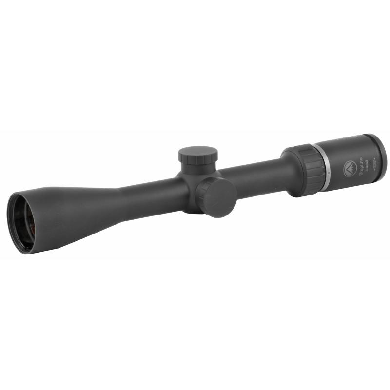 Droptine 3-9x40mm Rifle Scope Ballistic Plex Reticle Matte Black Finish