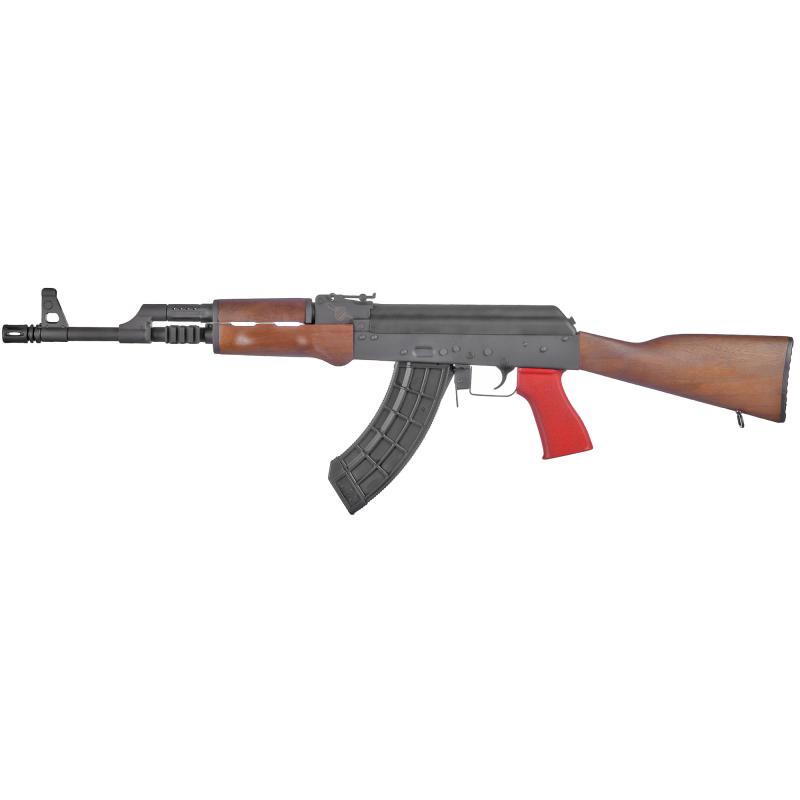 VSKA Thunder Ranch Edition, Semi-automatic, 7.62X39, 16.5" Barrel, Matte Black Finish, USMC Red US Palm Grip, Wood Stock, A2 Flash Hider, Enhanced Safety Selector with 90 Degree Tab, 1 Mag, 30Rd RI4088-N