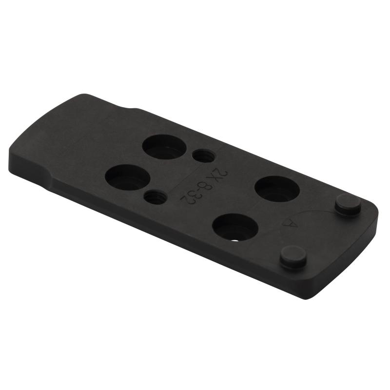 1911 Optic Plate, DeltaPoint Pro Footprint, Fits Optics Ready Colt 1911, Matte Finish, Black SP301328