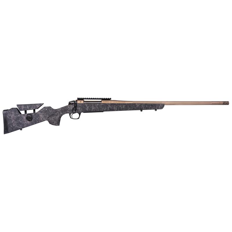 Cascade Long Range Hunter, Bolt Action Rifle, 308 Winchester, 22" Threaded Barrel, 5/8x24, Cerakote Finish, Smoked Bronze, Synthetic Stock, Black with Smoked Bronze Web, 20 MOA Picatinny Rail, 1 Magazine, 4 Rounds CR3953F
