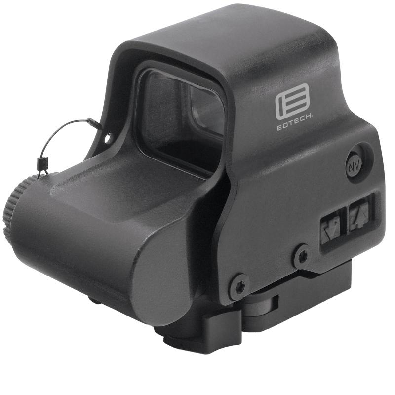 EXPS3-2 | Single CR123 battery; reticle with 68 MOA ring and (2) 1 MOA dots-side buttons; QD
