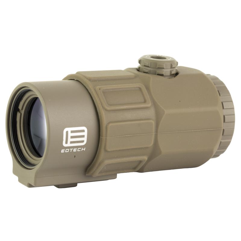 G45, Magnifier, 5X, QD Mount, Switch to Side, 34mm, Matte Finish, Tan, Includes Mount G45.STSTAN