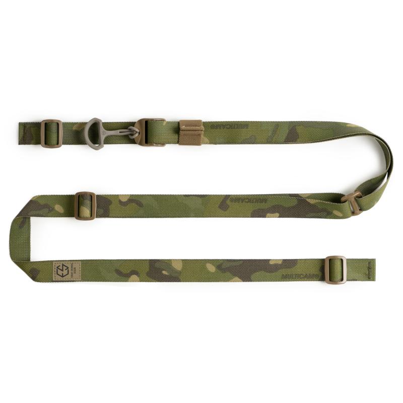 ESD Sling, 2-Point Combat Sling, 1" Webbing, Polymer Hardware, Matte Finish, Multicam Tropic ESD-SL-MCT