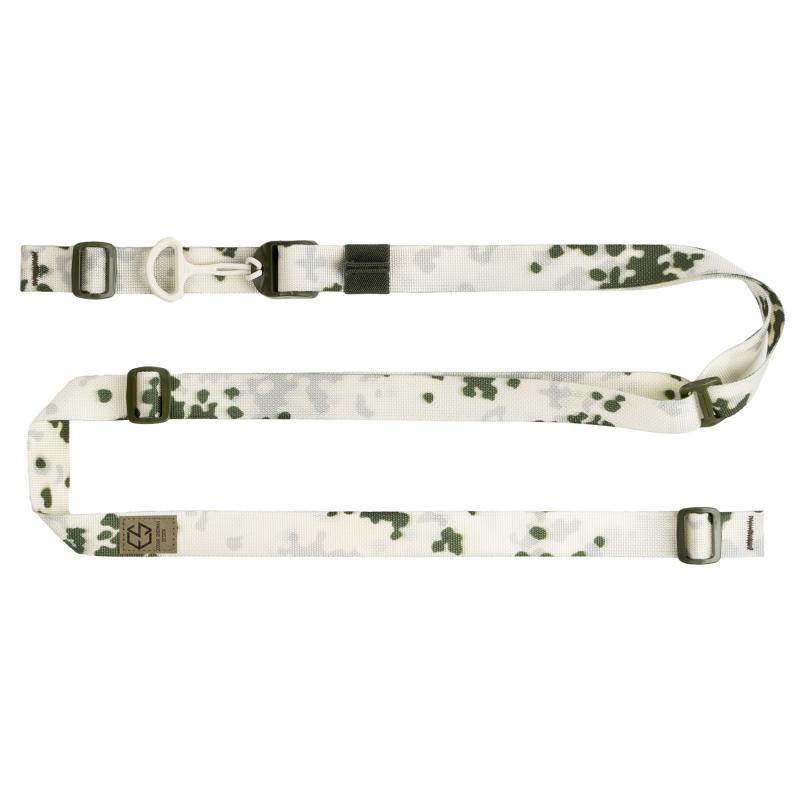 ESD Sling, 2-Point Combat Sling, 1" Webbing, Polymer Hardware, Matte Finish, Snow Camo ESD-SL-SC