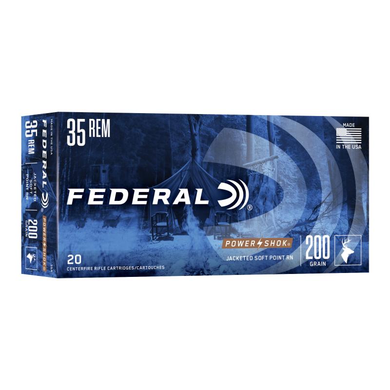 Power-Shok .35 Remington 200 Grain Soft Point Round Nose