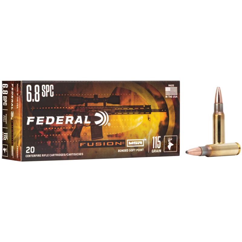 Fusion 6.8 Remington SPC 115 Grain MSR