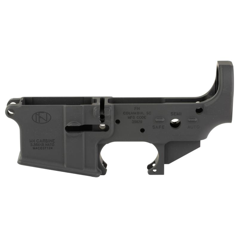 FN15 Military Collector, M4, Stripped Lower Receiver, Semi-automatic, 223 Remington/556NATO, Anodized Finish, Black 20-100821