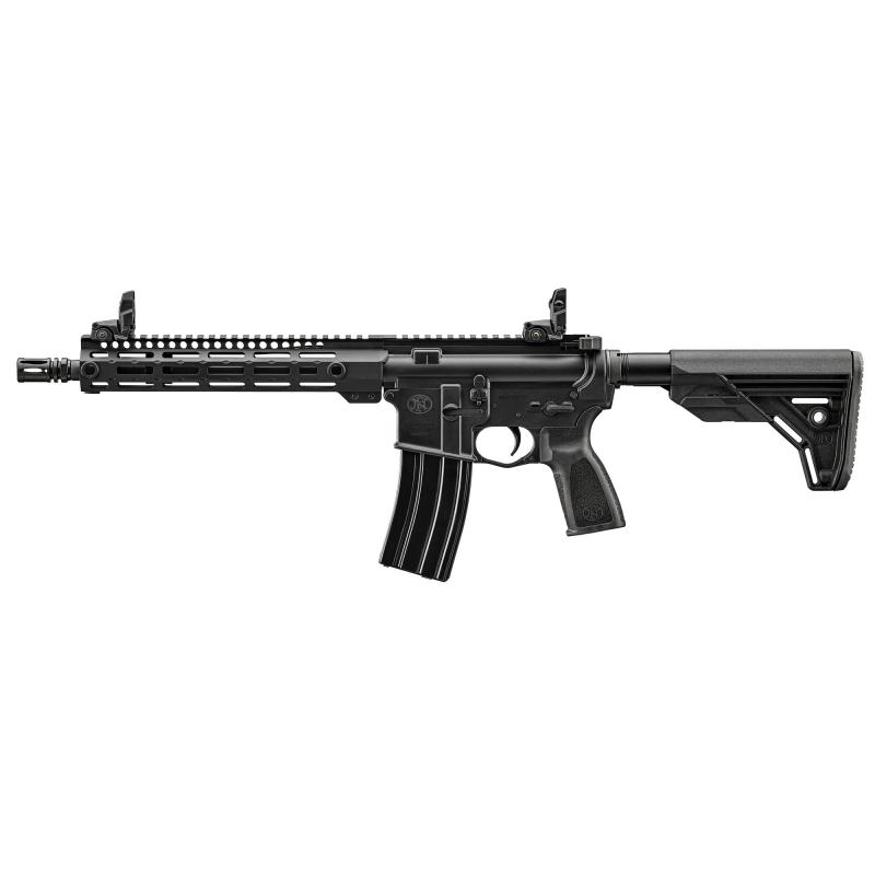 FN15 SRP G2PH, SBR, Semi-automatic Rifle, 556NATO, 11.5" Barrel, A2 Flash Hider, Anodized Finish, Black, 10.5" Gen 4 MI Free Float M-LOK Handguard, Front and Rear Magpul MBUS, LaRue 2 Stage Trigger, Radian Charging Handle, FN Grip and Buttstock, 30 Round