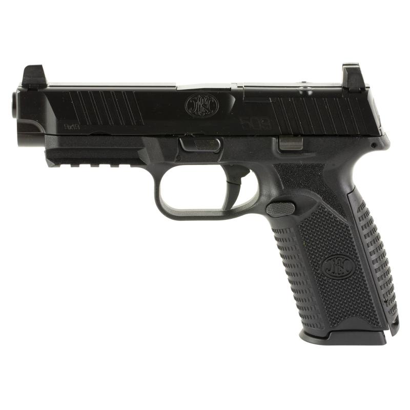 509 MRD, Striker Fired, Semi-automatic, Polymer Framed Pistol, Full Size, 9MM, 4.5" Barrel, Matte Finish, Black, Optics Ready Slide, Suppressor Height Adjustable Sights, 10 Rounds, 2 Magazines 66-100718