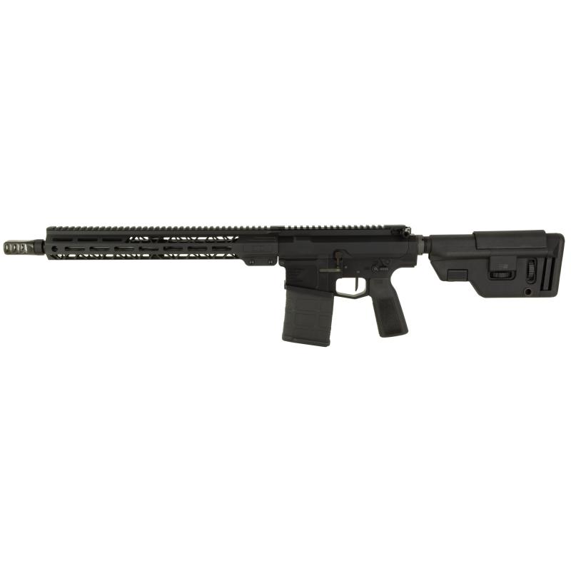 Sentinel, Semi-automatic Rifle, AR, 8.6 Blackout, 16" Barrel, 3 Port Muzzle Break, Carbine Length Gas System, Anodized Finish, Black, G3 Aluminum Streamline M-LOK Handguard, B5 Precision Collapseable Stock, B5 Pistol Grip, 1 Magazine, 20 Rounds FX8616