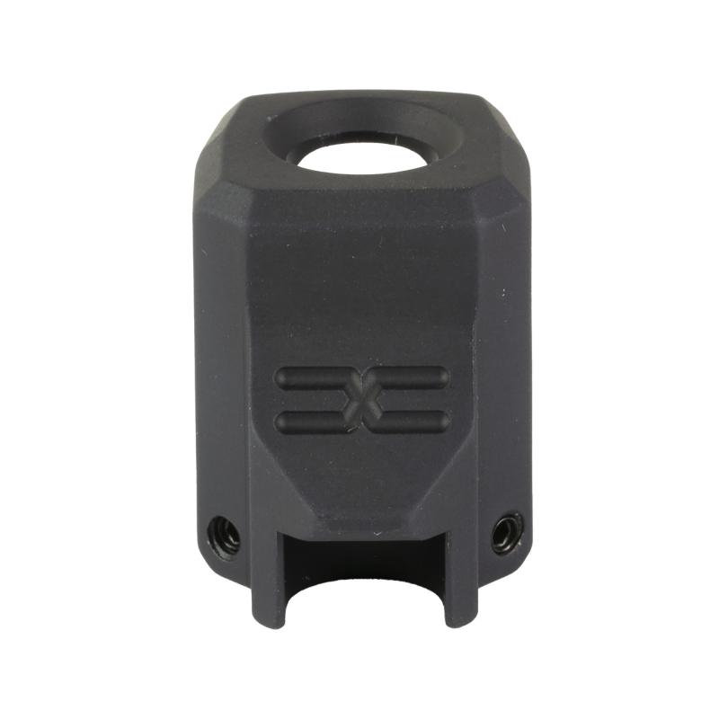 EXOS-525, Compensator, 9MM, Compatible with Sig Sauer P365/XL, Anodized Finish, Black FF-P-A-COMP-SS-S-01