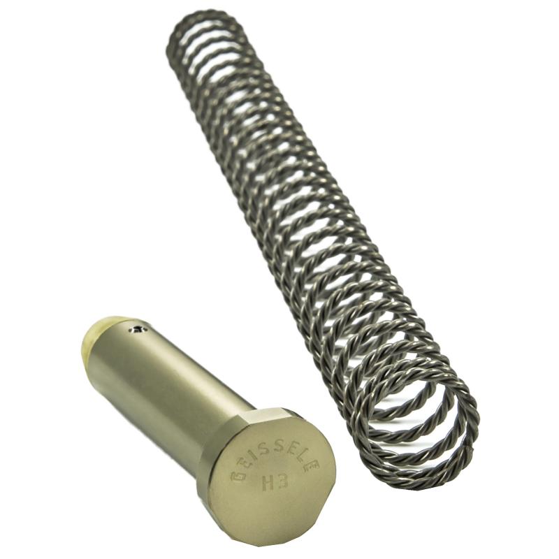 Super 42, Kit, H3 Buffer and Braided Wire Buffer Spring Combo, Fits AR15 05-495-H3